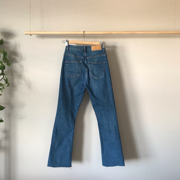 Noisy May High Rise Cropped Flared Jeans - Picture 11 of 13